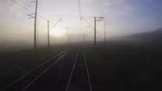 Рельсы и туман