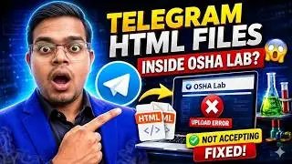 Get telegram html files inside Osha Lab  |  ⁨