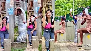 EL TUNEL MISTERIOSO Y EL PASTELAZO MAGICO🎂🤣😱 #funny #videos #viralvideo #youtube  #subscribe
