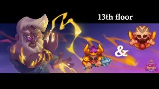 #RR Rush Royale Monk and Minotaur Co-op 13th floor