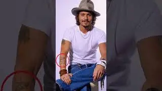Johnny Depp Fact - Jack Sparrow Tattoo