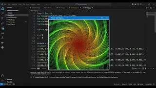 Python Turtle Graphics - 03 | Cool Shape Drawing | Python Turtle Video | ‎