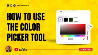 How to use the color picker tool in Canva