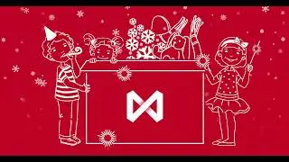 НРД новогодняя интерактивная открытка  Английская версия