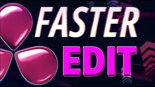 How to Edit FASTER | Davinci Resolve 20 Studio