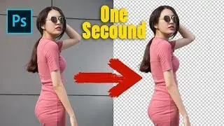 Background Remove in Just Few second  in Photoshop CC 2019 by GFX Mentor Designer