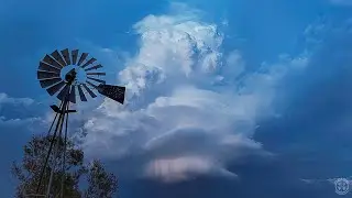 Mesmerizing Supercell Thunderstorm near McCook, Nebraska: A Time-lapse Experience