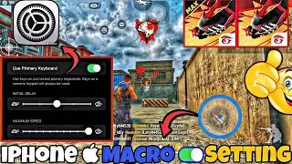 iPhone  macro⚡️settings ⚙️ | iPhone macro⚡️dpi⚡️hud settings ⚙️ | 95% headshots 🎯 | ff