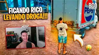 FIQUEI RICO fabricando drogas com o caminhão da pepsi no BGO RP! *fivem/mta* - GTA MTA RP