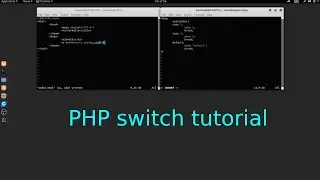 PHP switch tutorial