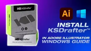 How to Install KSDrafter Script Plugin in Adobe Illustrator 2024, cs6, 2023 - For Windows