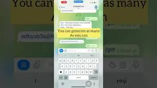 How to generate temporary Mail’s? (Part-2) | Telegram Bot | SHIKARI | 