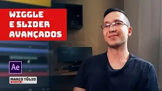 Combinando o expressões como o Wiggle com sliders no adobe after effects