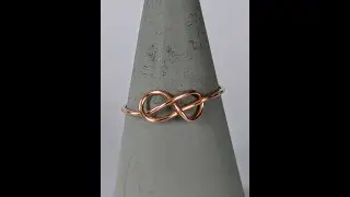 ✨Come fare un NODO INFINITO wire #nodoinfinito #ottoinfinito #loveknot #infinityknot #wireitalia