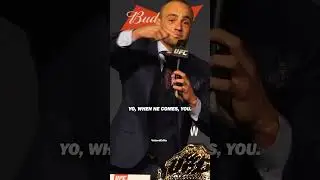 How Conor Mcgregor Stole Eddie's Belt