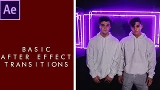 Zoom In / Zoom Out Transition  | After Effects Tutorial