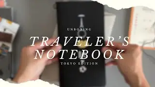 Traveler's Notebook Tokyo Edition Unboxing | boots & berry