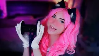 ASMR - Intense Mouth Sounds, Sticky Kisses & Ear Blowing w/ K At the Tingle Cafe