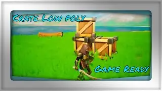 Creating a Low Poly Game-Ready Crate in #autodeskmaya