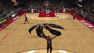 NBA2K18 First score with my player is a half court buzzer beater