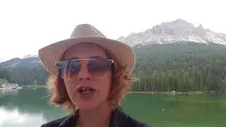 Natasha Haggard in the Dolomites