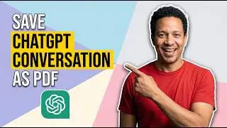 How To Save ChatGPT Conversation As PDF (Easy Guide)