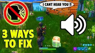 How to fix Fortnite VOICE CHAT!! (talk in squads fill)