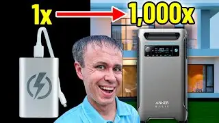 World First: Huge Home Power Station [Anker SOLIX F3800]