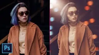 Photoshop Tutorial | How to Add Bokeh Effect in Photo