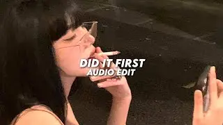 Did It First (instrumental) - Ice spice ft. Central cee 「 edit audio 」