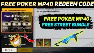 Today Poker Mp40 Redeem Code😍30 minutes Only||TGW