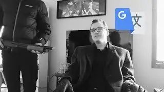 Opening scene of Lone Wolves but it's been Google translated 100 times