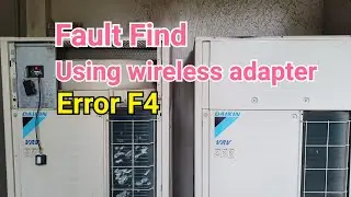 Daikin VRV4 | how to fault find (error code F4-02)
