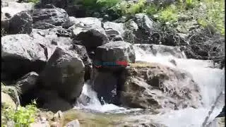 Onlarca Metre Yükseklikteki Dağların Arasından Akan Şelaleyi İlk Kez Bitlis Haber Görüntüledi