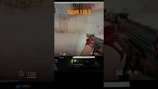 Faceit | 1v3 Spray Control with Cheat Enabled 