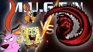 REQUESTED BY @Bluery_The_BFDI_Fan: Team Spongebob vs Giygas - Mugen Battle