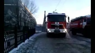 2016-01-27. Пожар на пл. Октября