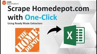 Scrape HomeDepot prices and product data (no code 2025)