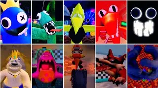 Rainbow Friends 2 Vs Roblox Clucky's Full Gameplay