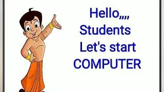 Parts of a Computer # Class 1 & 2