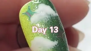 Day 13 easy nailart tutorial #viral #trending #nailtutorial #nailart #hack #diy #tutorial