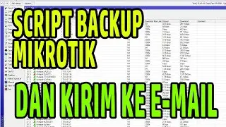 Backup Mikrotik dan Kirim ke Email