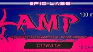 AMP CITRATE. АМП ЦИТРАТ . Замена герани .Разработка предтрена.