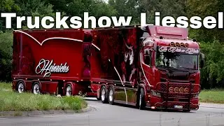Truckshow Liessel 2025 Netherland | Best of Exit with Scania V8, DAF open pipes and more Showtrucks