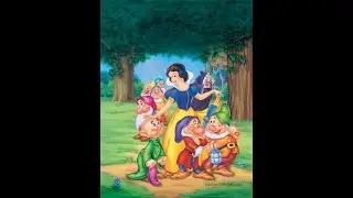 Coloring Snow White & The Seven Dwarfs Disney Coloring  💞
