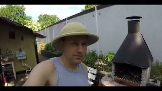 Окрошка и Шашлык на даче.