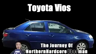 The Begining : My First Ride Toyota Vios 1.5E Manual | JourneyNHUberman