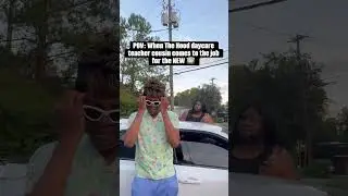 📚😂POV: When The Hood daycare teacher cousin comes to the job for the NEW 🍵 #funny #MsRenee