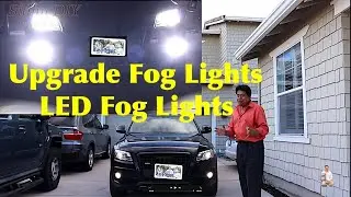 How To Upgrade Audi Fog Lights to LED Lights | How To Replace Fog Light Bulb To LED Bulb on Audi Q5
