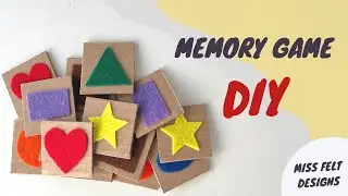 How to Make Memory Game - Recycle DIY